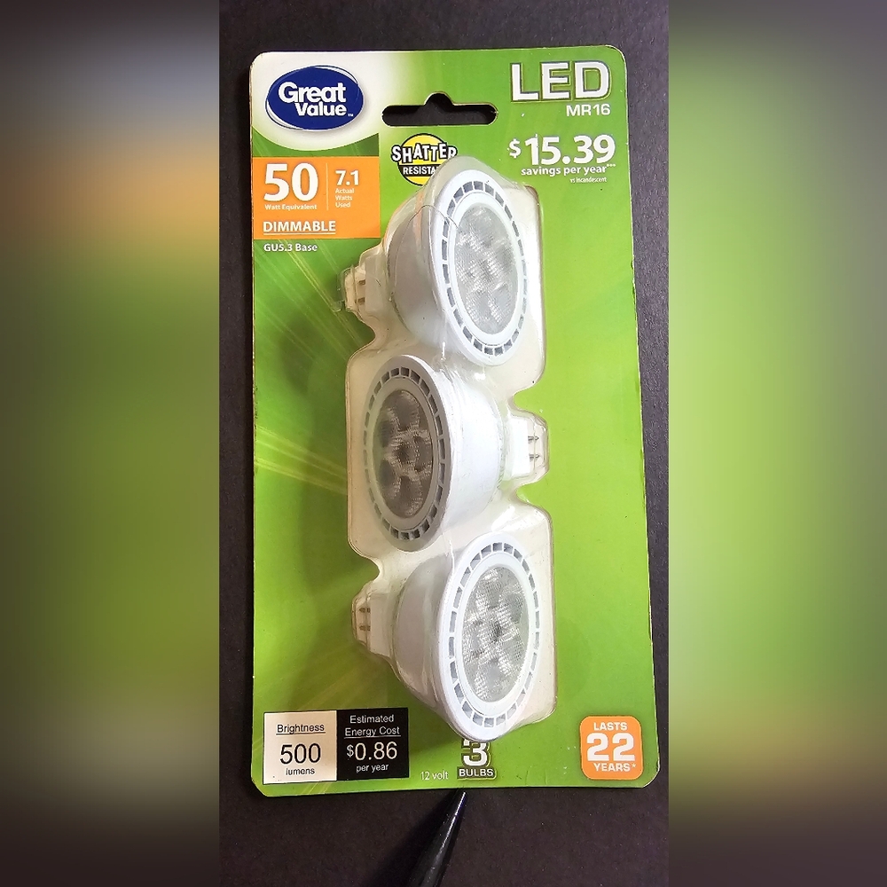 LED bulbs MR16